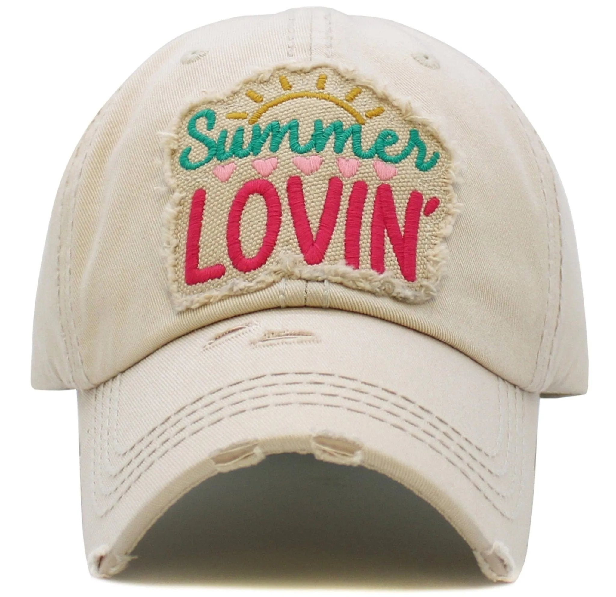KBV1570 Summer Lovin' Washed Vintage Ballcap