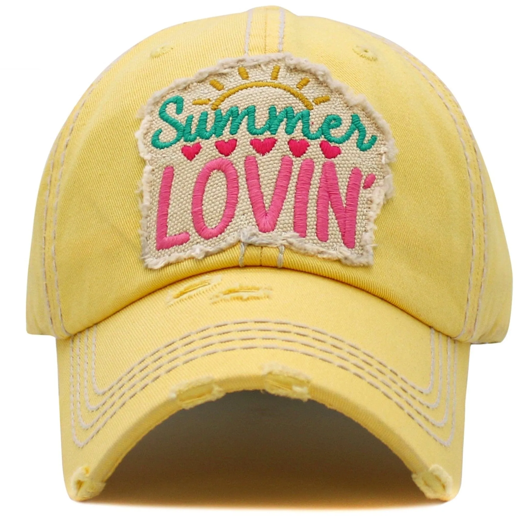 KBV1570 Summer Lovin' Washed Vintage Ballcap
