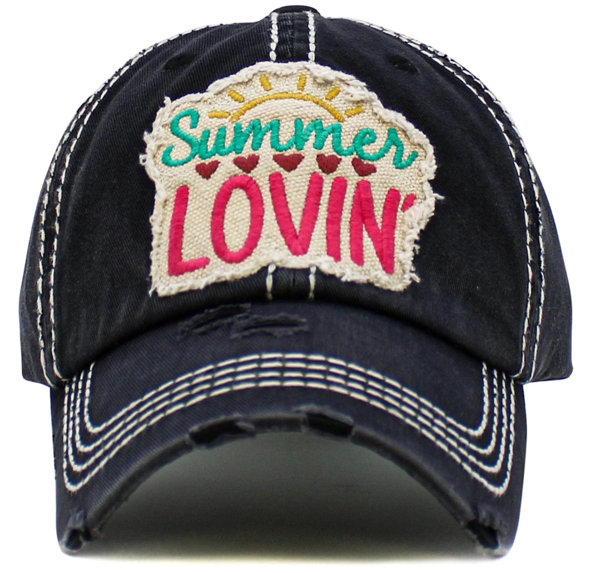 KBV1570 Summer Lovin' Washed Vintage Ballcap