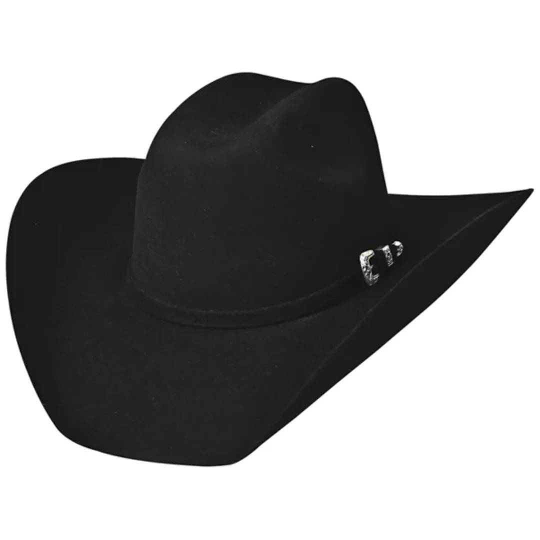 Kingman 4X Black Wool Felt Cowboy Hat 0550BL
