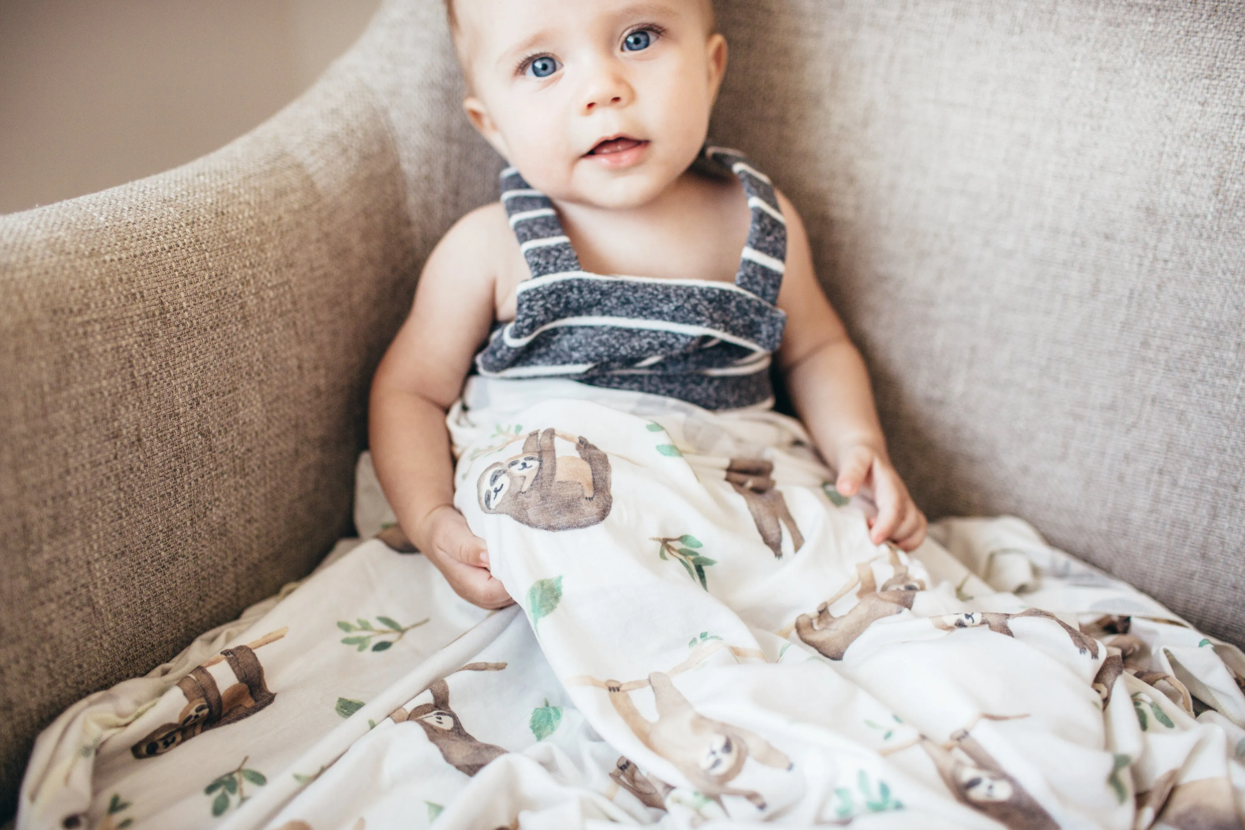 Knit Swaddles by Copper Pearl