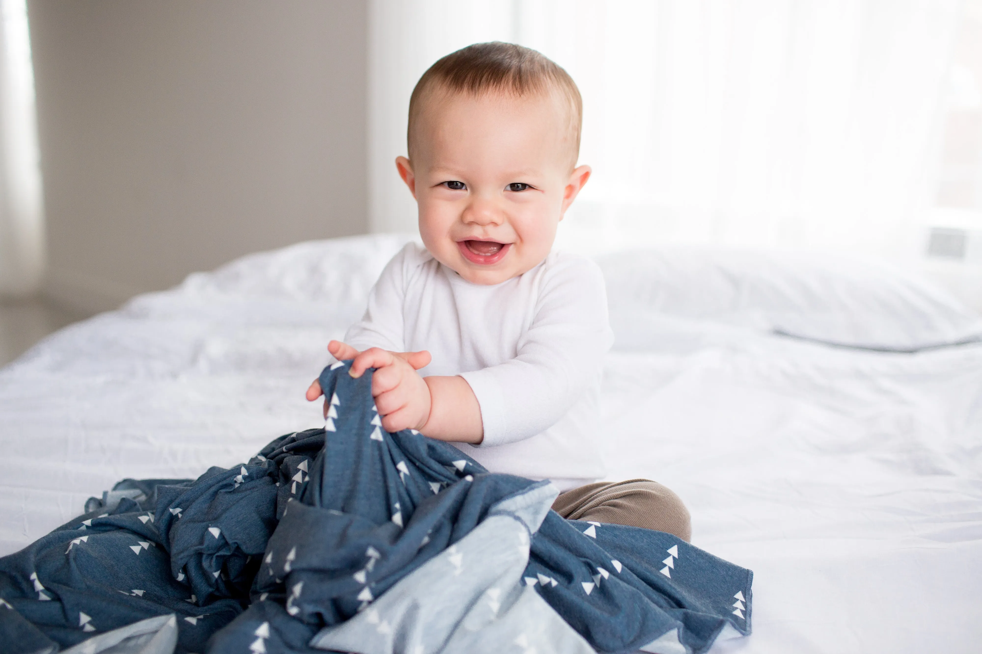 Knit Swaddles by Copper Pearl