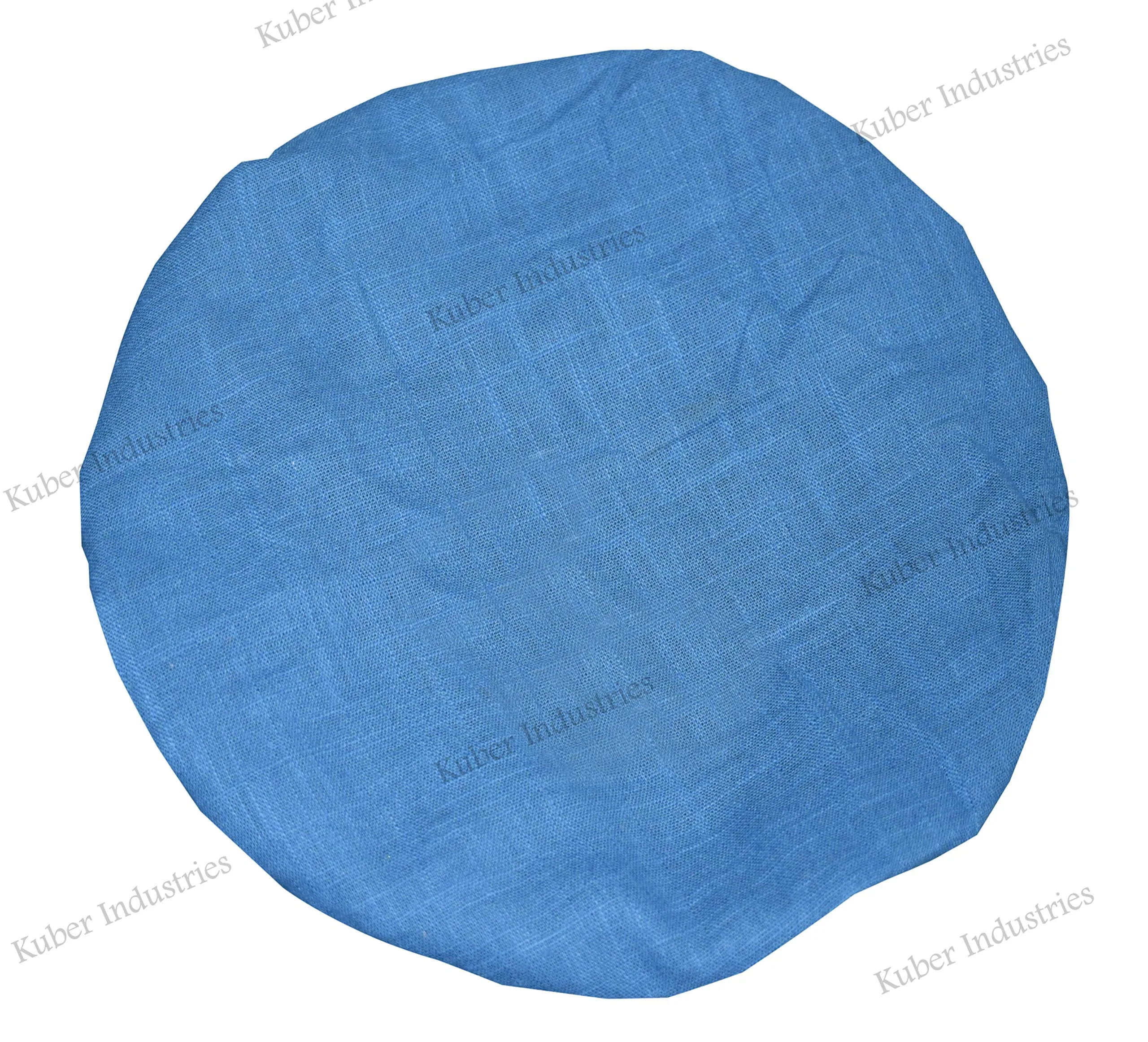 Kuber Industries Cotton Reusable Stretchable Anti Pollution Surgeon Caps (KESHAV46341, Blue, 26 cm X 26 cm, Standard) - Pack of 3