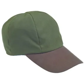 Laksen Mens CTX Waterproof Baseball Cap - Dark Olive
