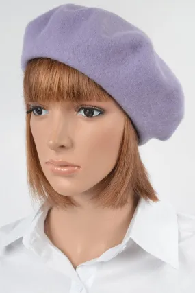Lavender European Style Beret