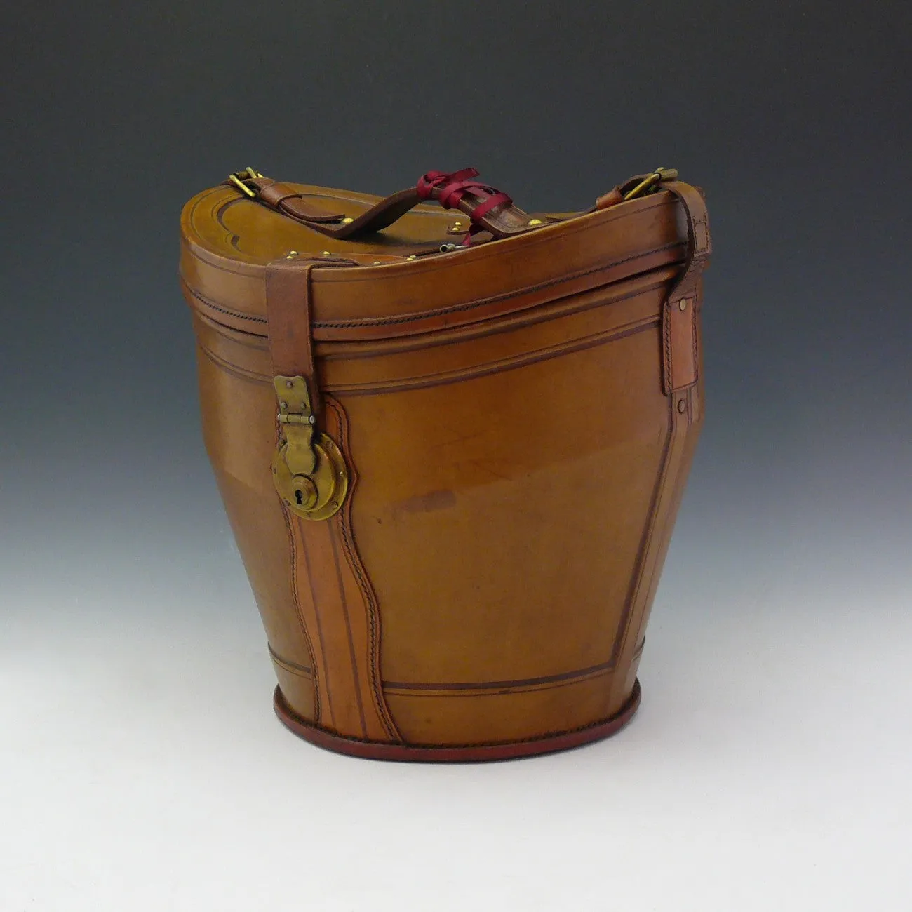 Leather Double Hat Bucket