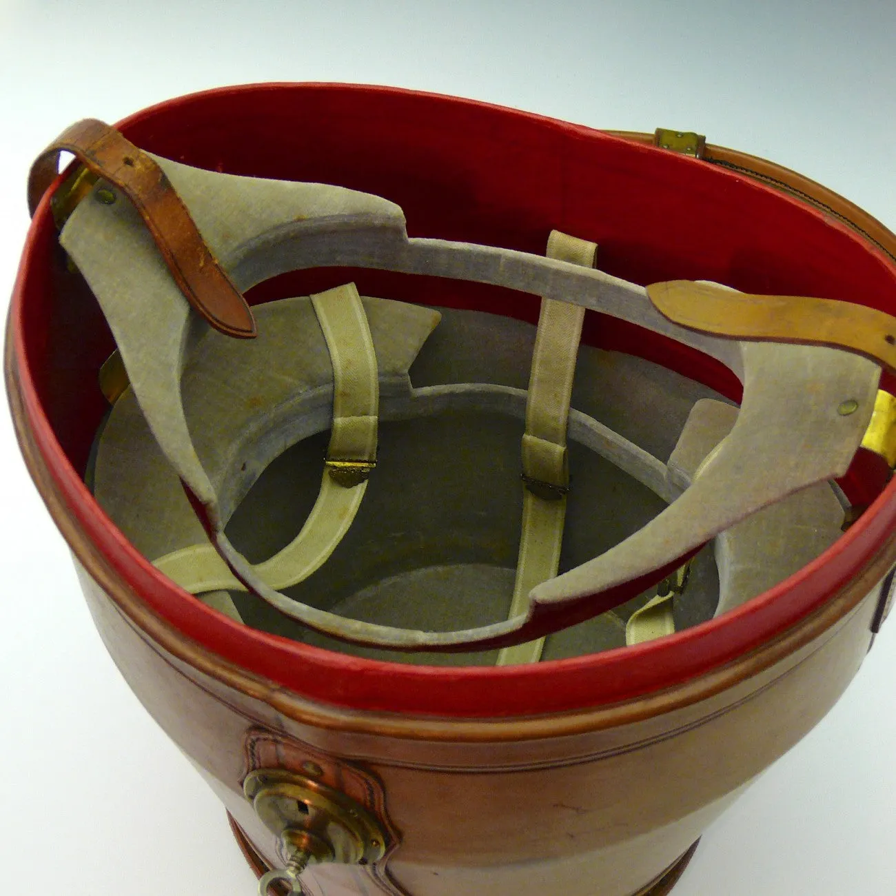 Leather Double Hat Bucket