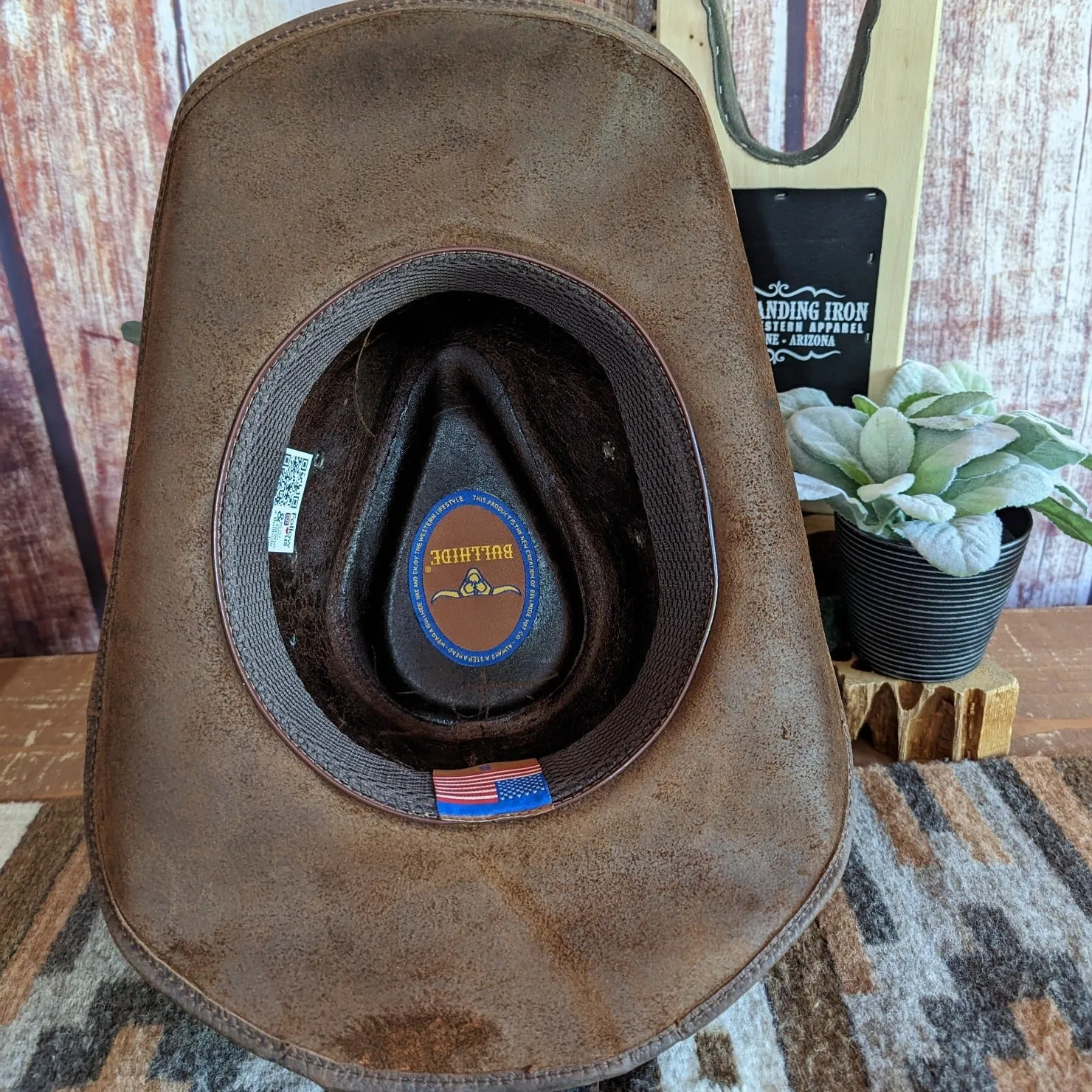 Leather Hat the "Briscoe" by Bullhide 4052BL