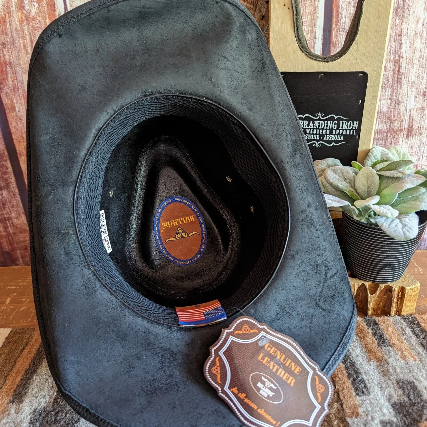 Leather Hat the "Briscoe" by Bullhide 4052BL