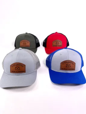 LIFESTYLE LEATHER PATCH HATS