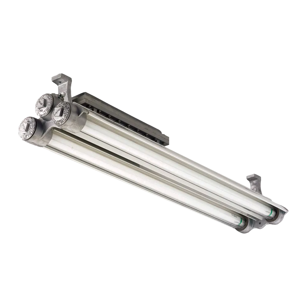 Light Fixture - Class 1 Div 1 **Paint Spraybooth Approved** Explosion Proof - 4' LFL (w/ Emergency Backup Option)