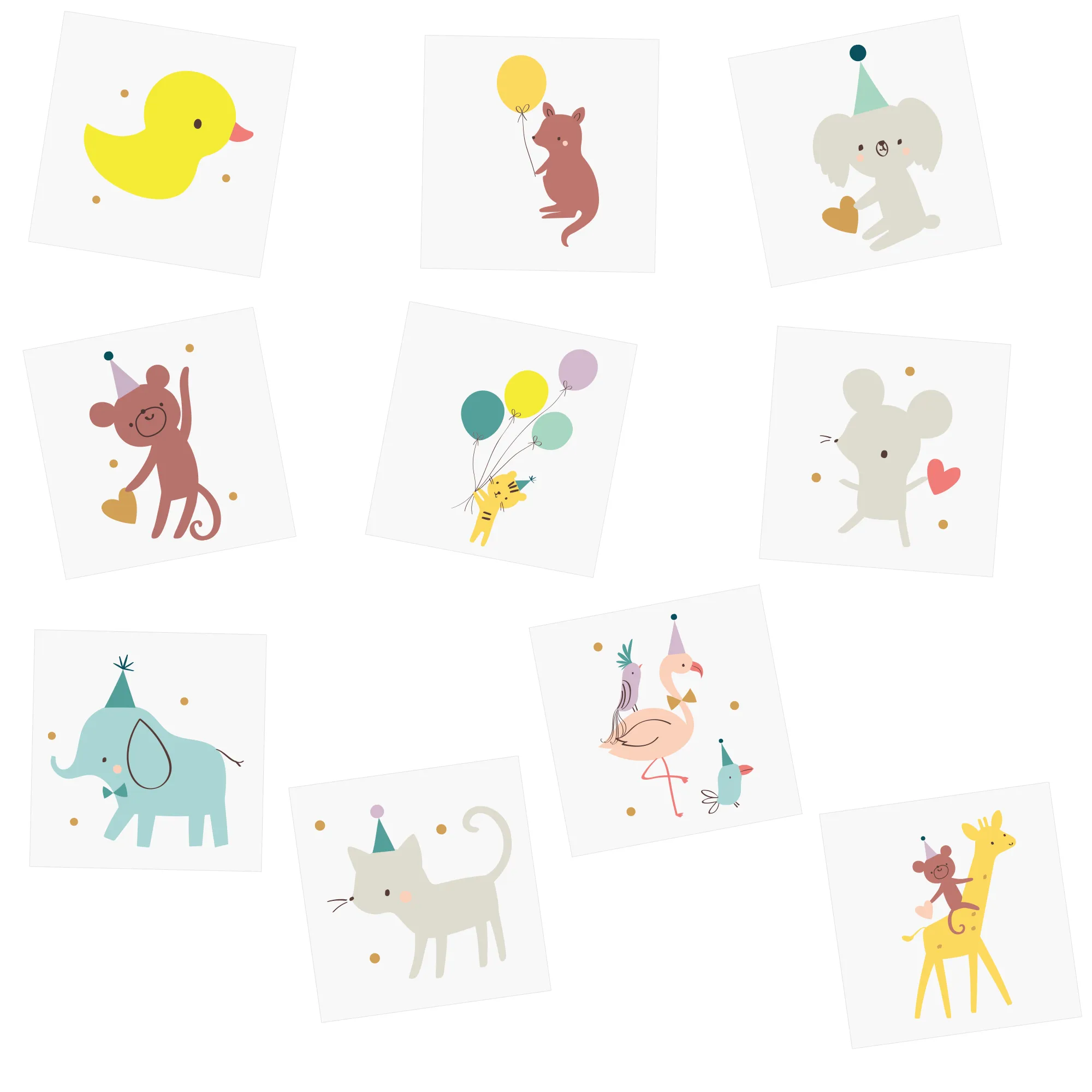 Little Celebrations Temporary Tattoos - Party Pack of 20
