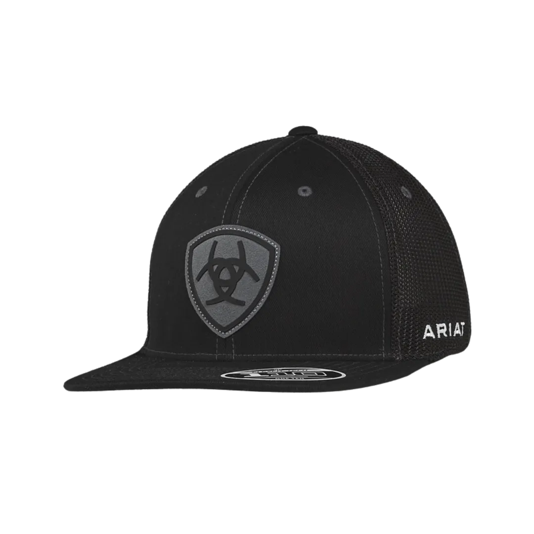 M&F Ariat Men's Suede Patch Black Cap
