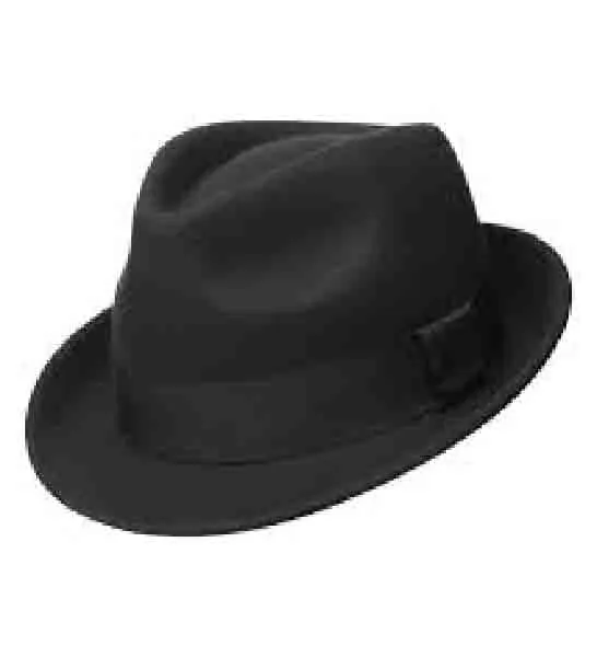 Men's Fedora Hat, Black