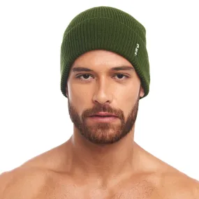 Merino Wool Beanie - Sequoia Green