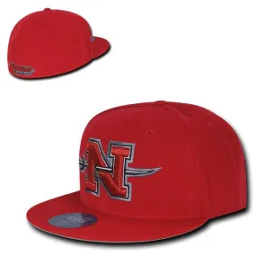 NCAA Nicholls State University Colonels College Fitted Caps Hats Red