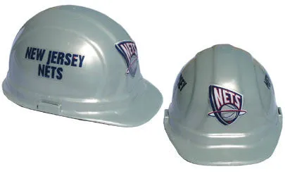 New Jersey Nets Hard Hat Helmet - NBA Team Logo Hard Hat Helmet