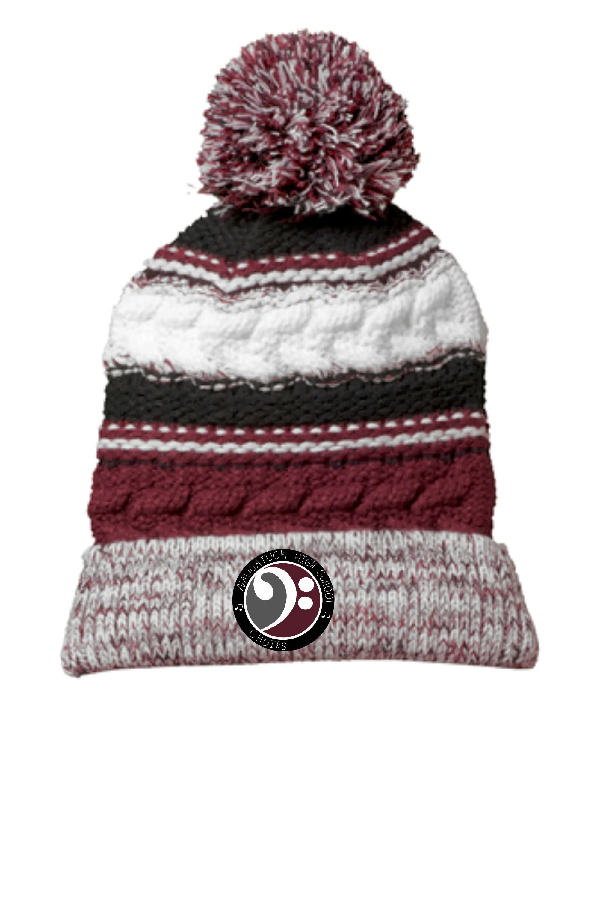 NHS Chambers & Choirs Pom Pom knit beanie cap