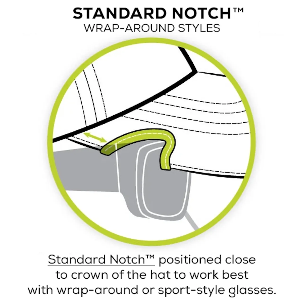 Notch Classic Adjustable Athlete Runner White