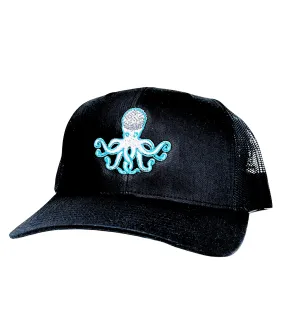 Octopus Embroidery Hat