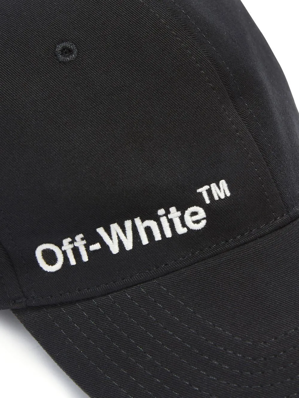OFF-WHITE Helvet Industrial Cap Black