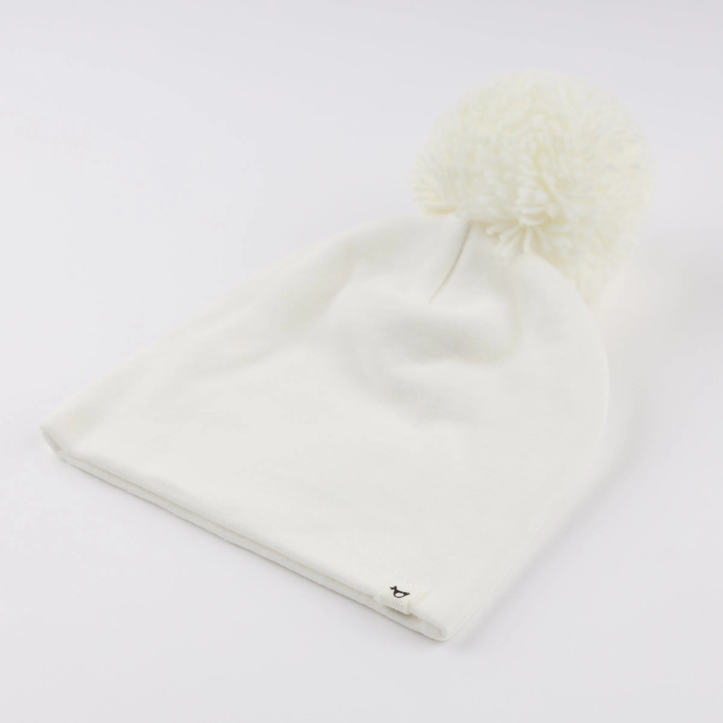 oh baby! Pom Hat - Cream on Cream