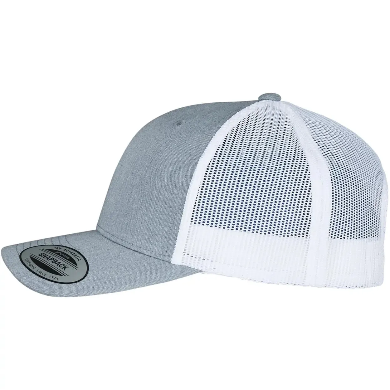 Outfish Grey Trucker Cap Retro Grey/White