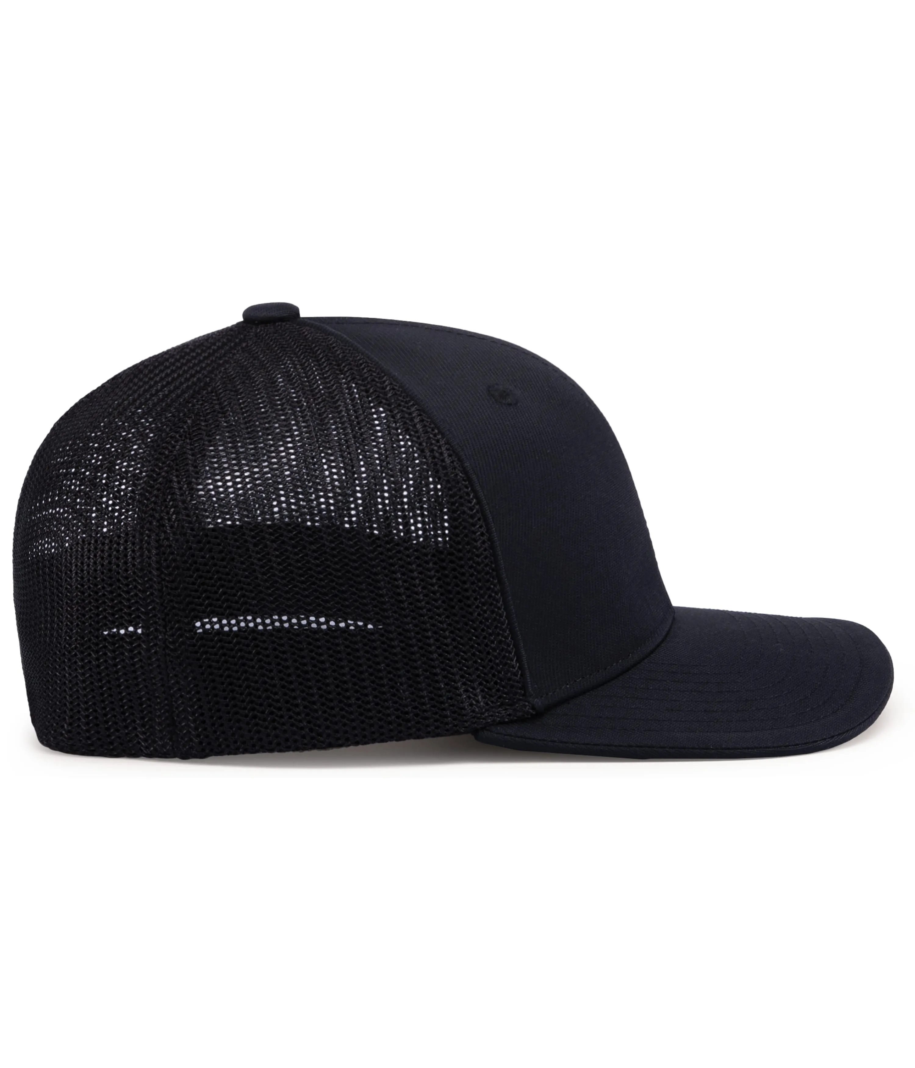 Pacific Headwear Trucker PacFlex Cap - Black