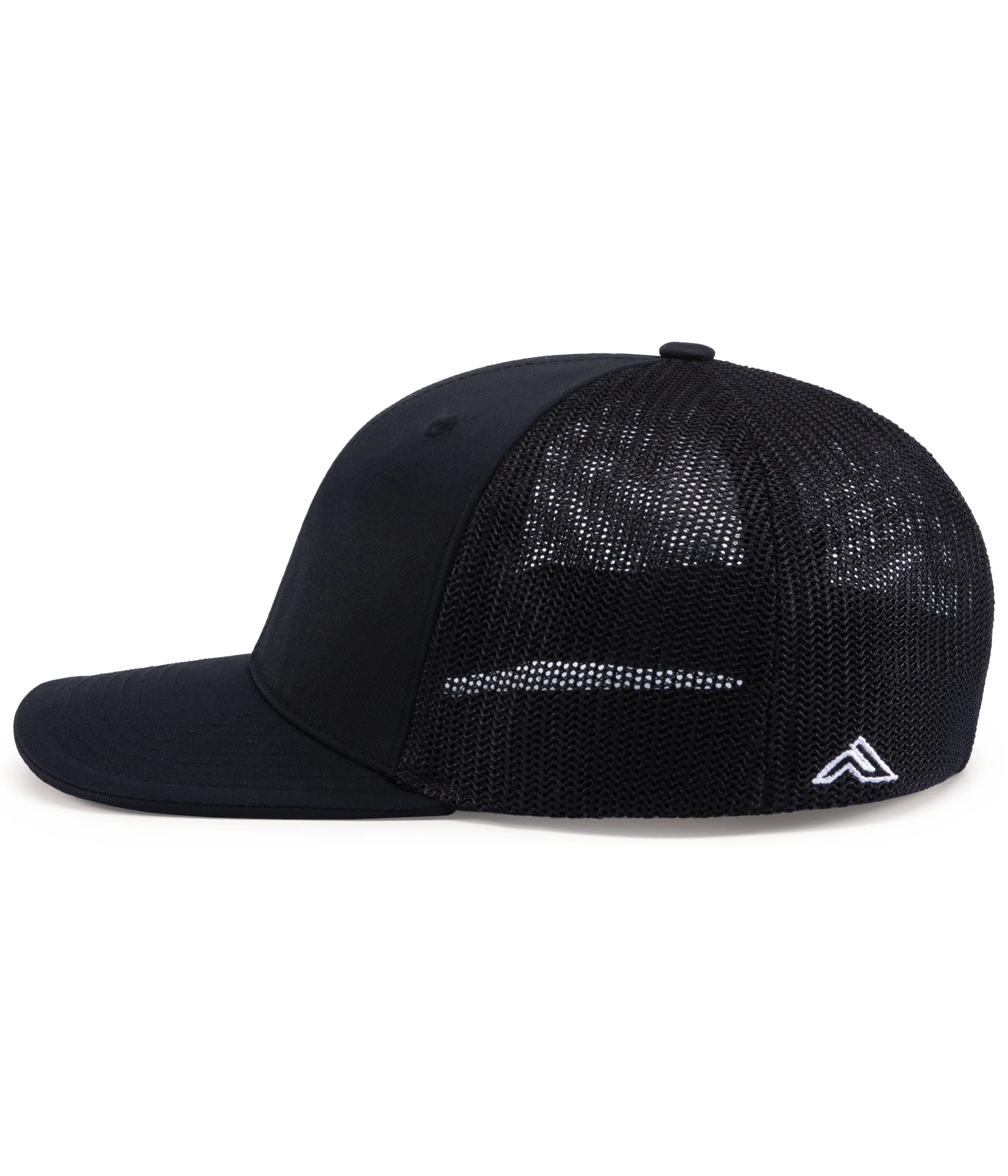 Pacific Headwear Trucker PacFlex Cap - Black