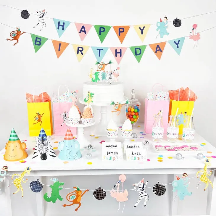 Party Animals - Party Hats, 12 ct S1001 S1002