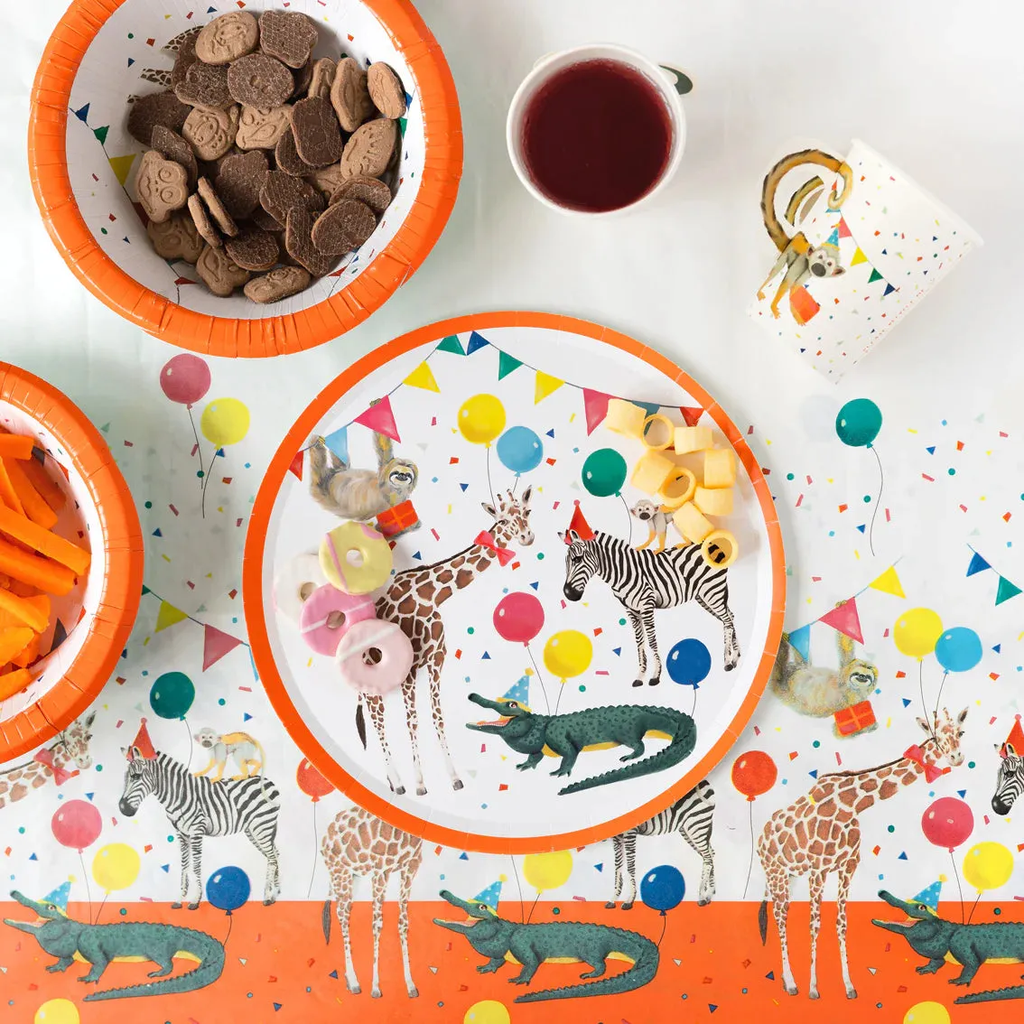 Party Safari Paper Plates