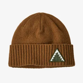 Patagonia Brodeo Beanie - Dawn Tracks Patch: Shelter Brown