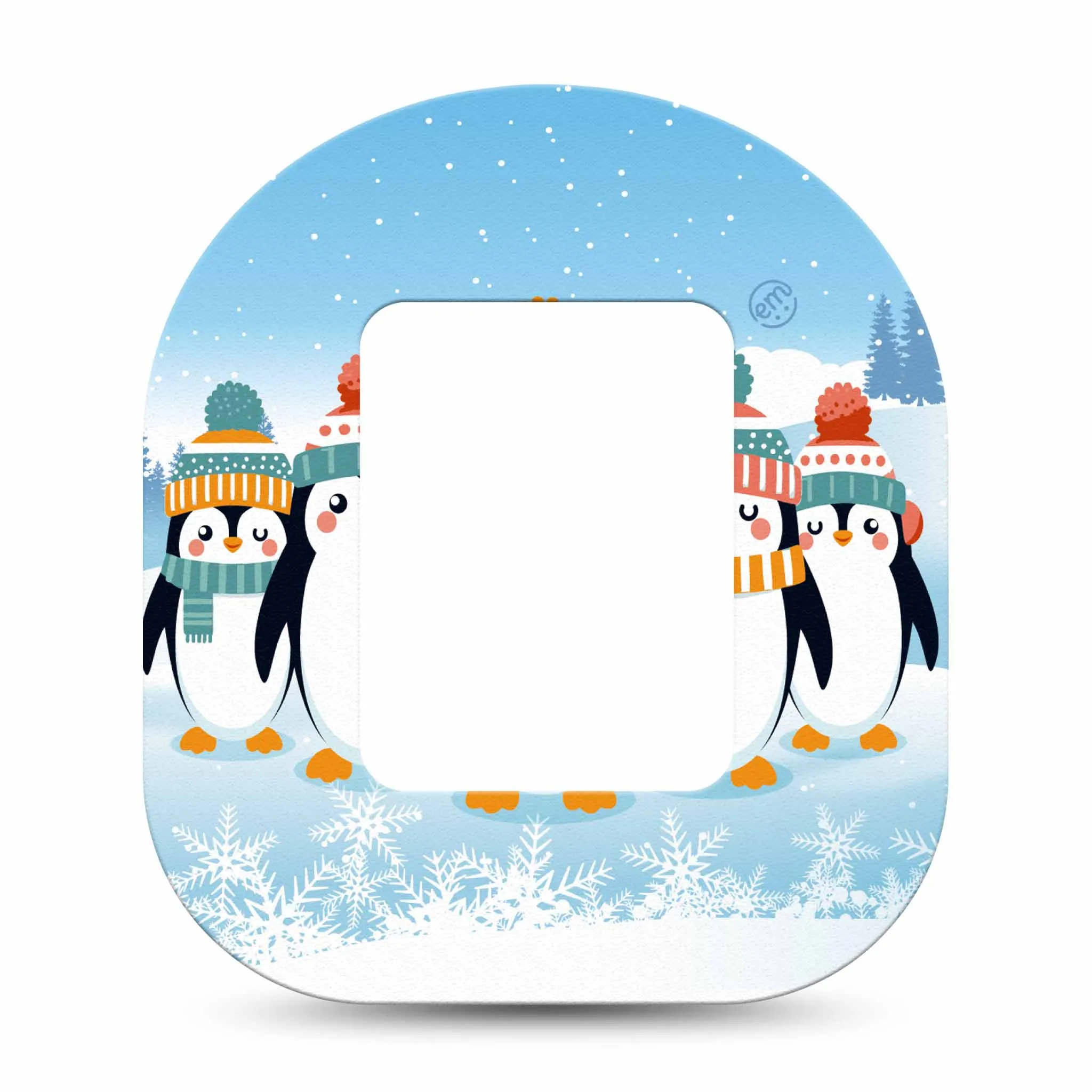 Penguins In Row Mobi Tape