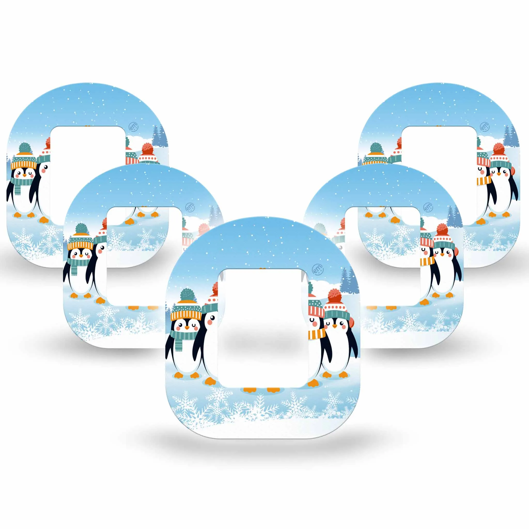 Penguins In Row Mobi Tape