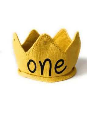 Personalized First Birthday Crown for Babies