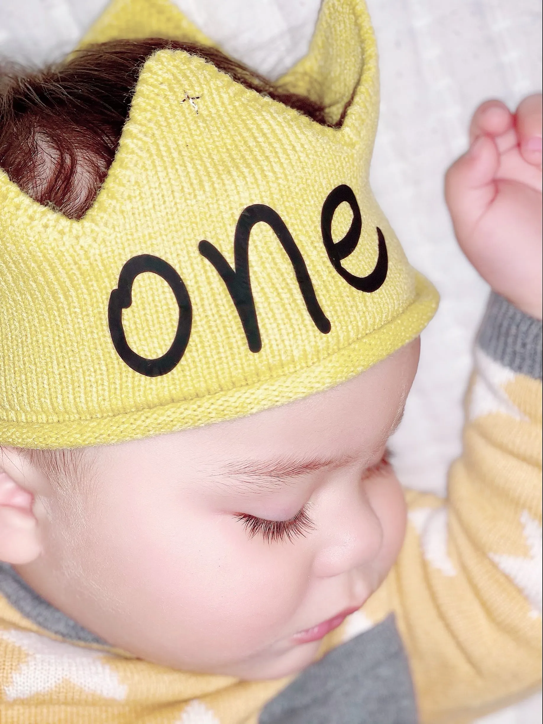 Personalized First Birthday Crown for Babies