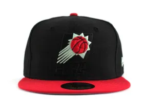 Phoenix Suns 59Fifty New Era Fitted Hats (Jordan Retro 7 Marvin The Martian)