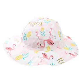 Pink Flamingo Tango Bucket Hat