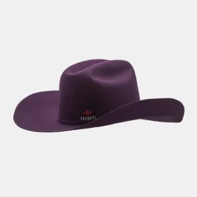 Pro Hats Cheyenne Grape Pre-Crease Felt Hat
