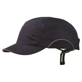 ProChoice Safety Gear Bump Cap - Short Peak Navy (BCNSP)