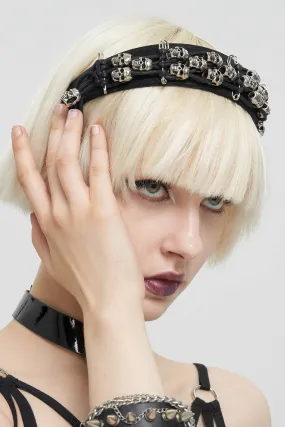 Punk Safety Pin Headband