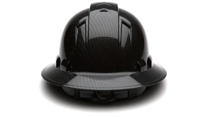 Pyramex Ridgeline Graphite Pattern Full Brim Hard Hat