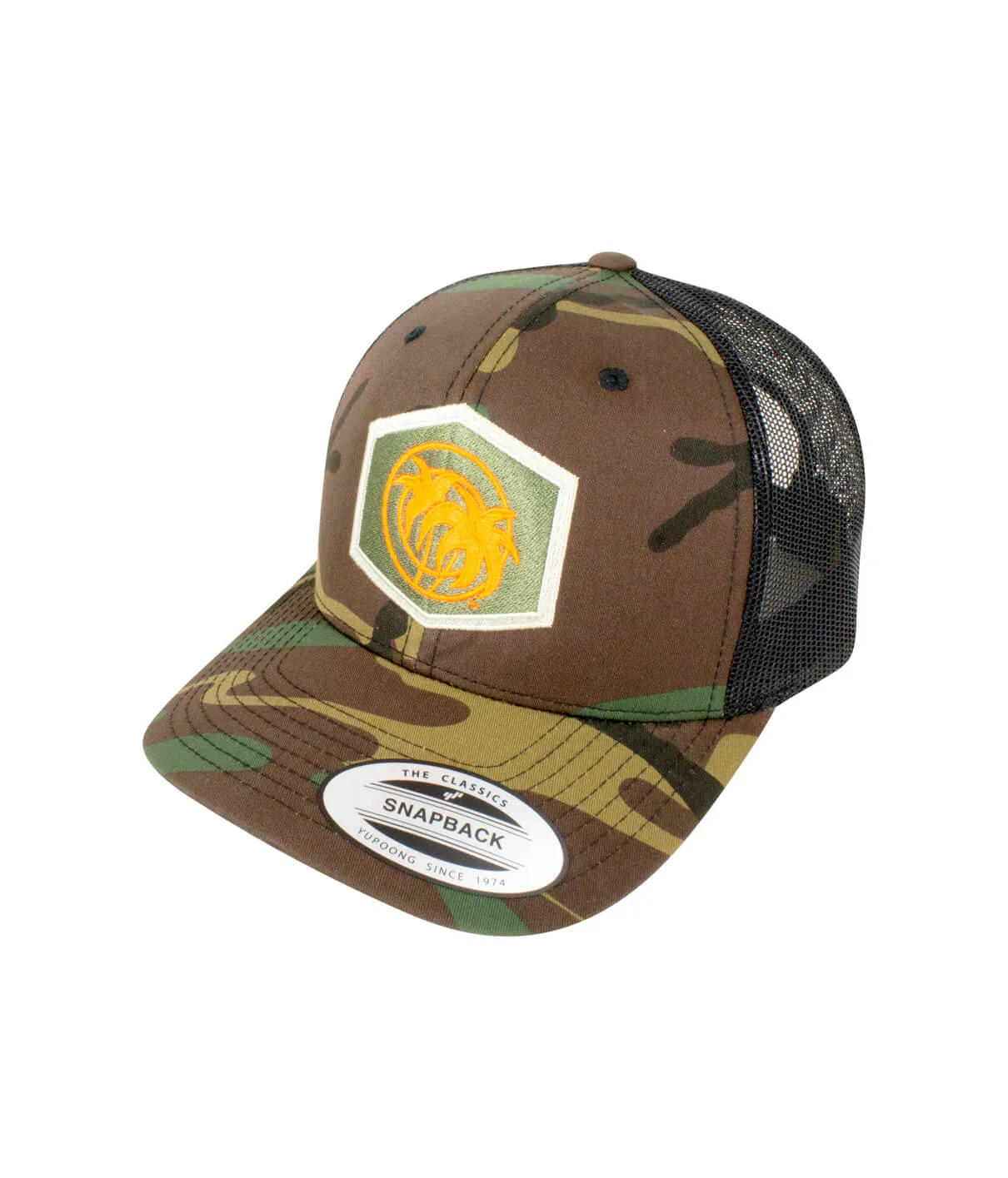 "Palm Socket" Retro Trucker Hat