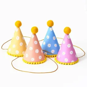 Retro Daisy Party Hats