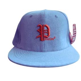 Retro Denim Palestine Baseball Cap - Detroit Tigers Style