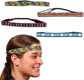 retro hippie headband assortment Case of 600