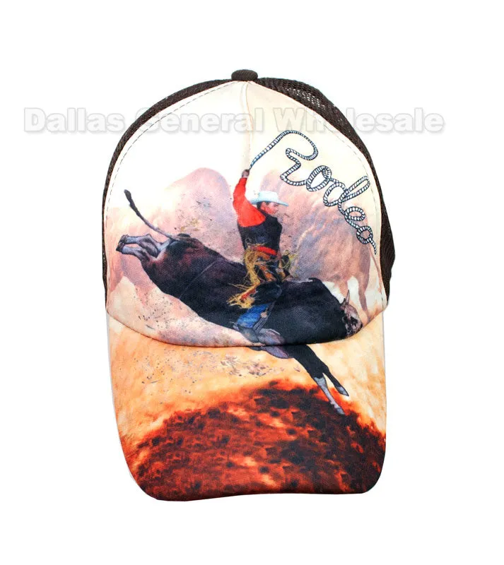 Rodeo Casual Mesh Caps Wholesale