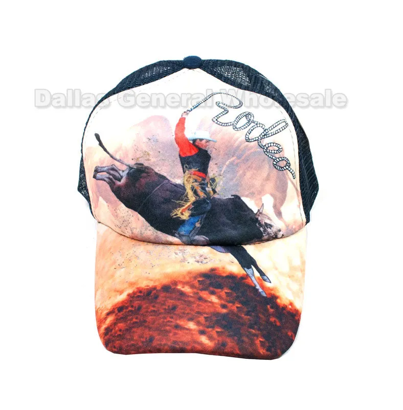 Rodeo Casual Mesh Caps Wholesale