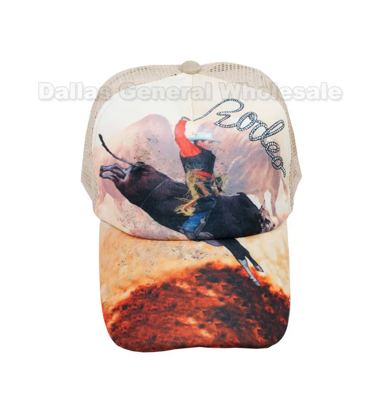 Rodeo Casual Mesh Caps Wholesale