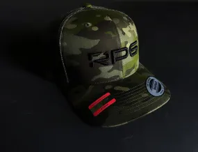 RPG SIX-PANEL RETRO TRUCKER HAT- MULTICAM® TROPIC/GREEN